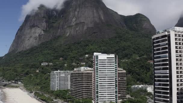 Pláž Sao Conrado Rio Janeiro Brazílie — Stock video