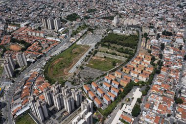 Mount Carmel Mezarlığı Leydimiz. Santo Andre şehri, Sao Paulo eyaleti, Brezilya.