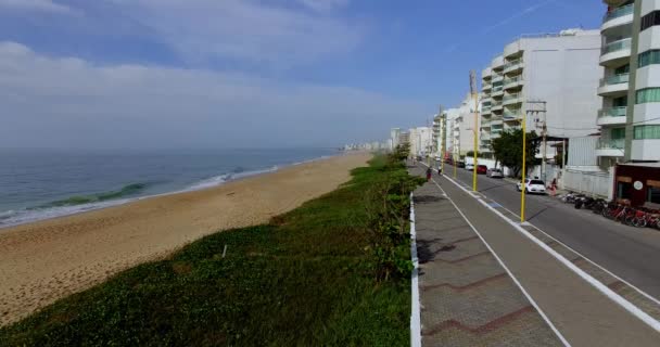 Город Мака Штат Рио Жанейро Бразилия Пляж Мака — стоковое видео