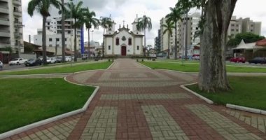 Brezilya 'daki turistik şehirler. Üç Kalpli Şehir, Minas Gerais Eyaleti, Brezilya.