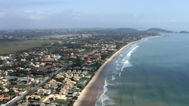 巴西Buzios的Rasa海滩 巴西海滩 — 图库视频影像