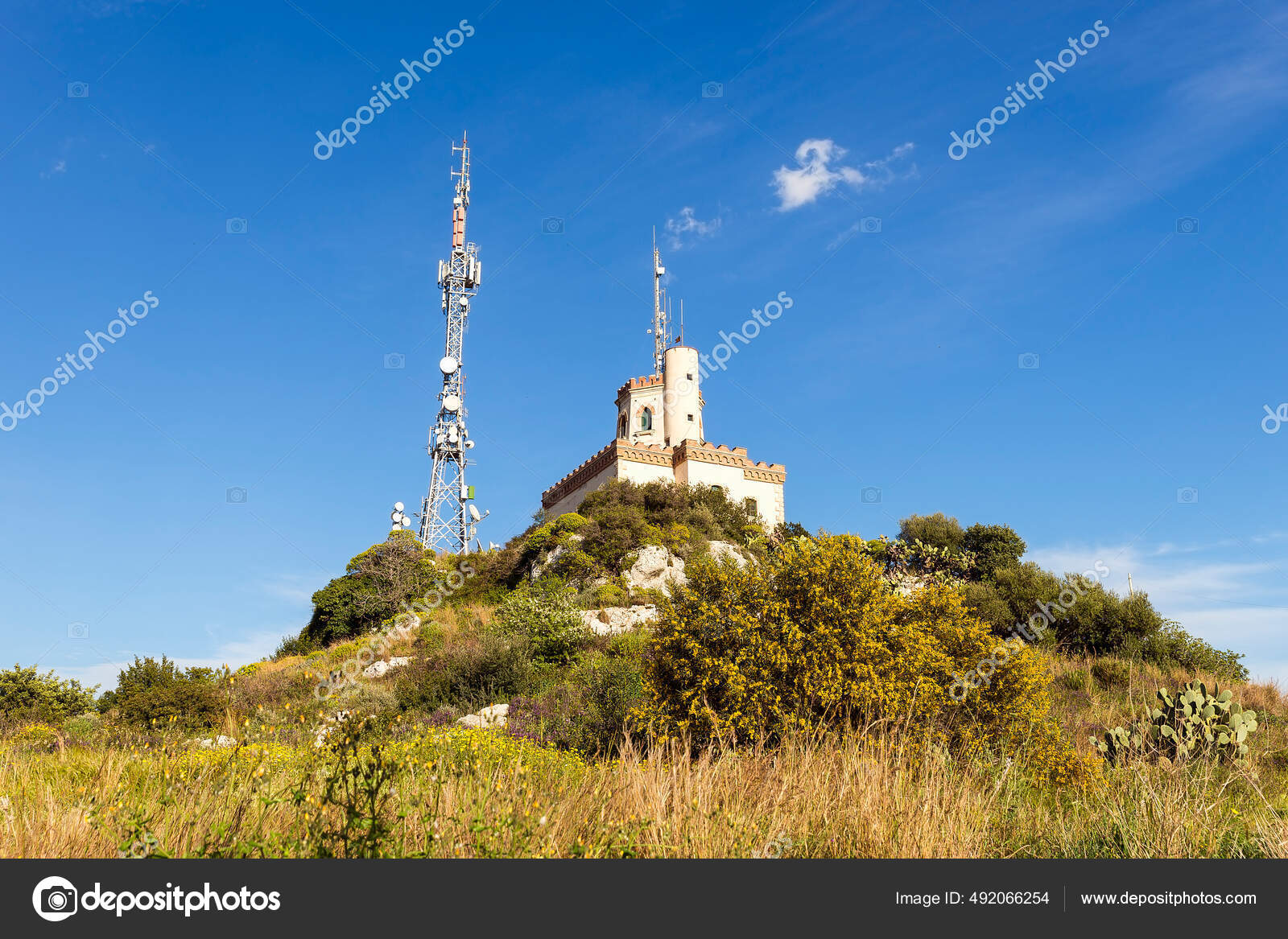 Panoramic Sights Traffic Light Tower Belvedere Torre Semaforo Belvedere