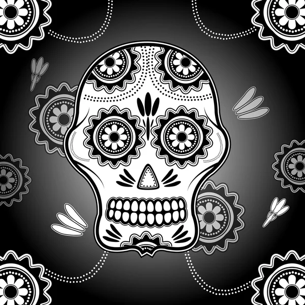 Calavera de azúcar — Foto de Stock