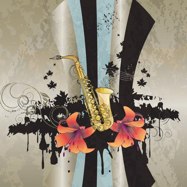 Music,  saxophone — Stock Photo, Image