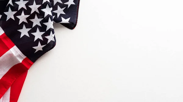 Gelukkige Veterans Day Spandoek Ontwerp Vlag Van Geïsoleerd Witte Achtergrond — Stockfoto