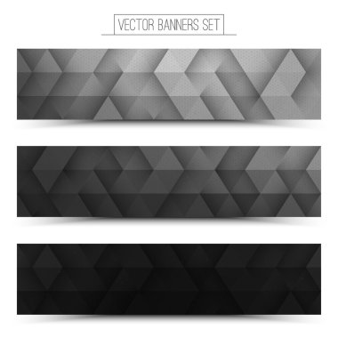 3D vektör teknolojisi web Bannerlar