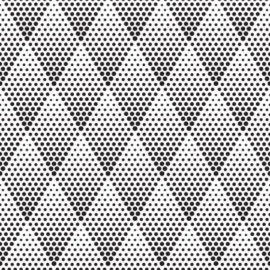 Vektör yarı ton Seamless Modeli