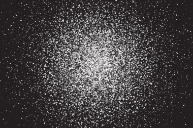 Yuvarlak parçacıkları vektör arka plan parlayan beyaz ışıltı