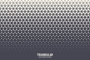 Üçgenler Yarım Tonlu Desen Soyut Geometrik Arkaplan