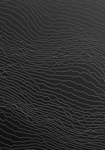 Zakłócone linie wibracyjne Czarny biały gradient Pionowe tło — Zdjęcie stockowe