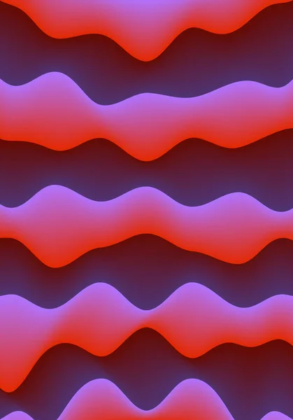 Fluid Pattern Vivid Violet Red Gradient Vertikaler Hintergrund — Stockfoto