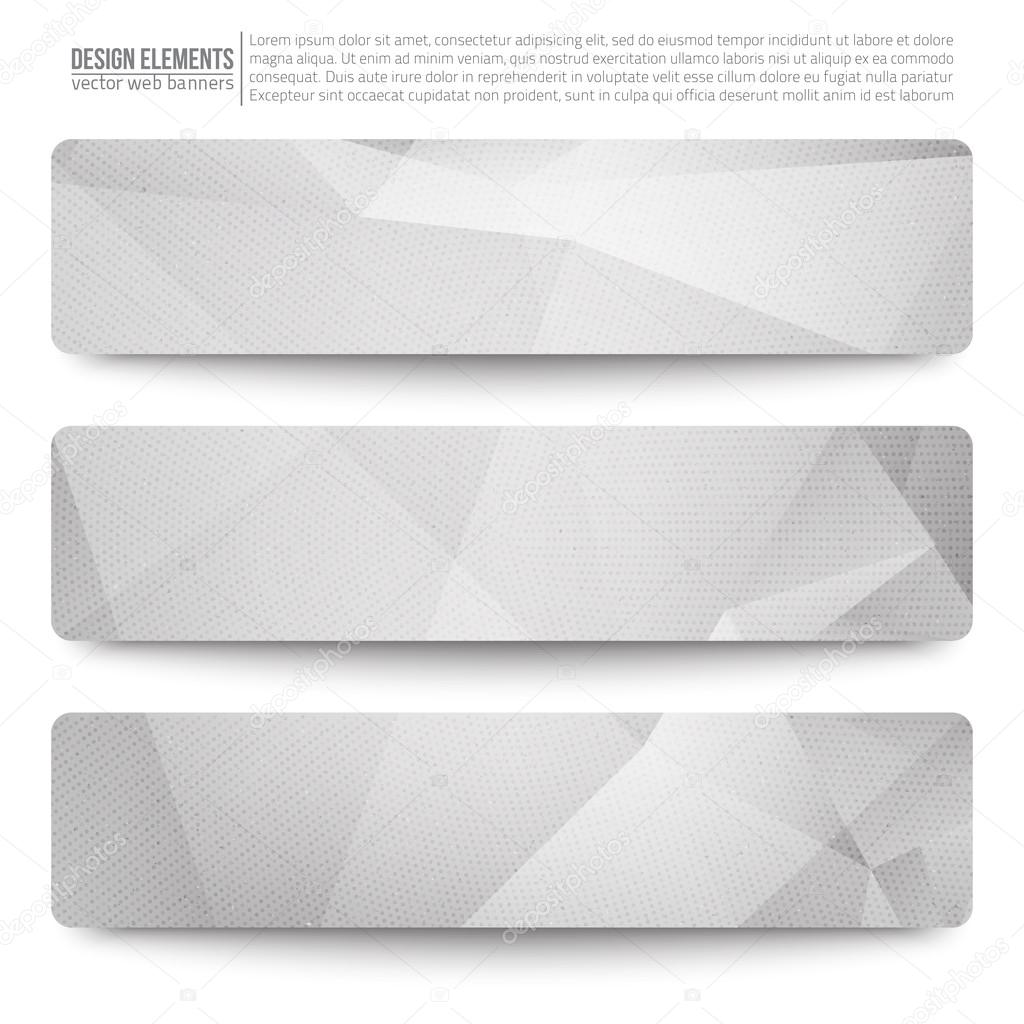 Vector Web Banners