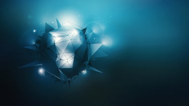 soyut koyu mavi duvar kağıdı