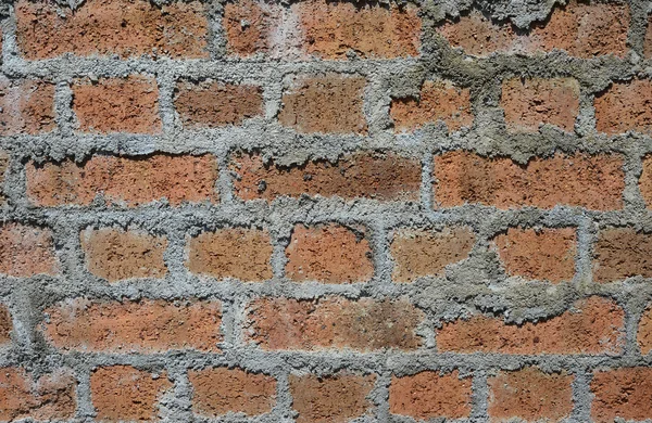 Orange brick wall — Stock Photo, Image