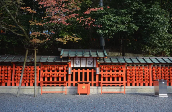 Red fence in chinese style Stock Image