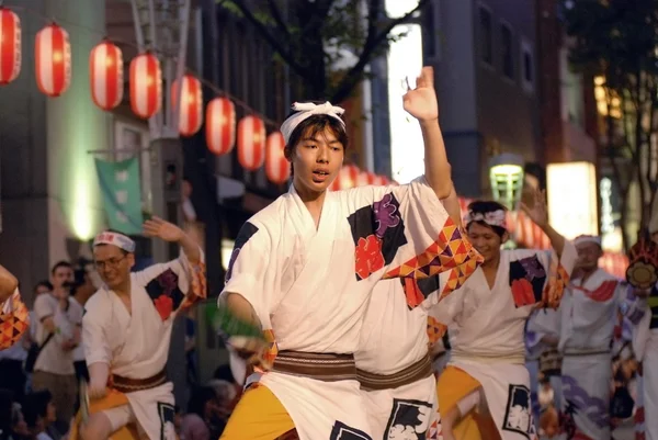 Summer festival in Kakurasaka — Stock Photo, Image