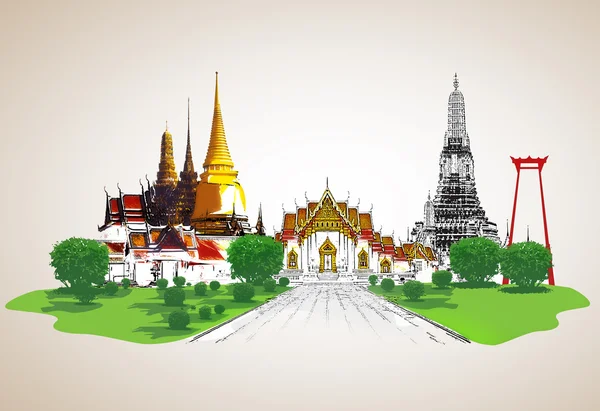 Thailand reizen concept — Stockfoto