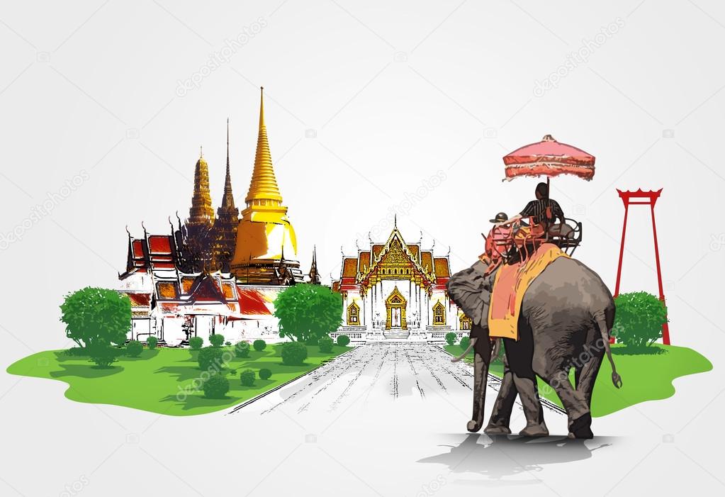 thailand travel concept