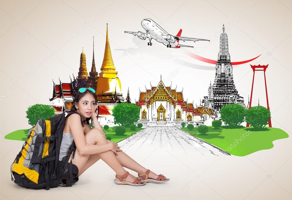 Thailand travel concept