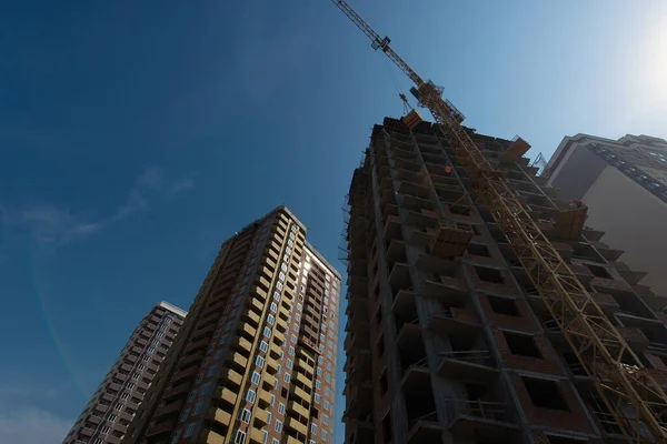 Isolamento Térmico Casas Fase Construção Economia Energia Produção Apartamentos Habitação — Fotografia de Stock