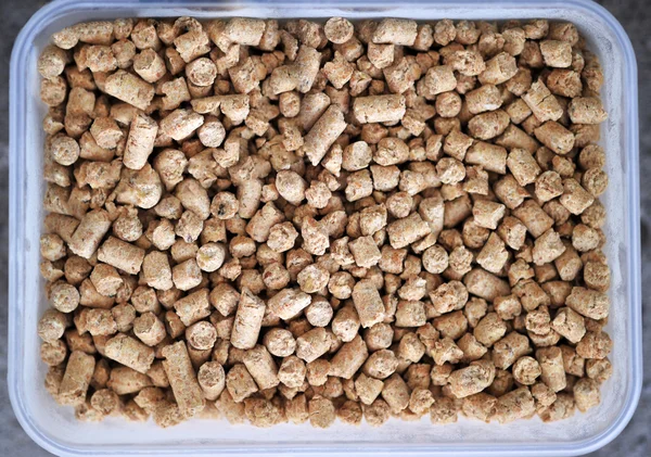 Pellet feed soybean meal — Stock Photo, Image