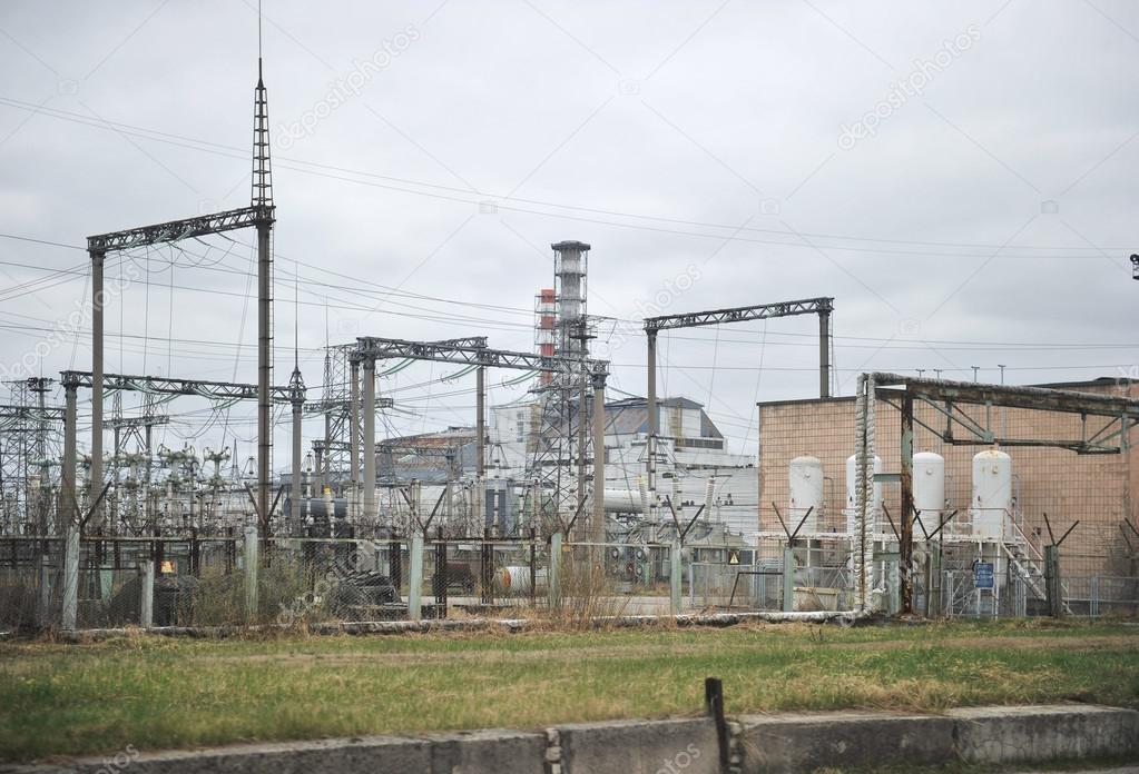 Nuclear power station in Chernobyl
