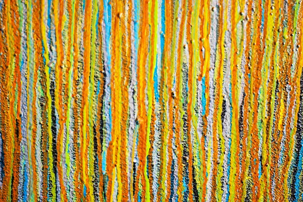 Multicolors ραβδώσεις στον τοίχο — Φωτογραφία Αρχείου