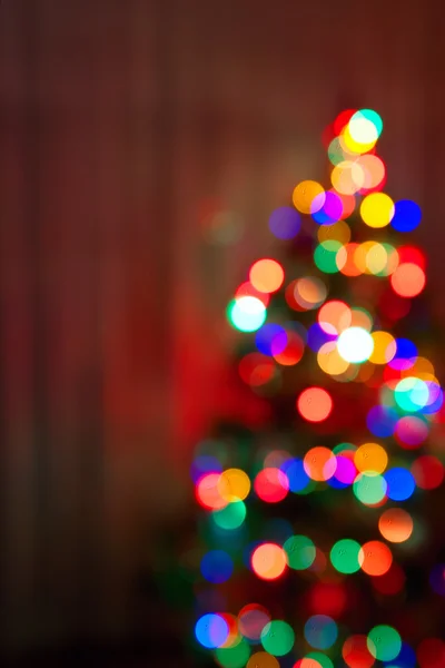 Weihnachtsbaum Lichter Hintergrund Stockbild
