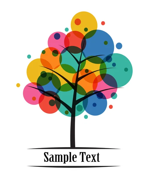 Abstract tree — Stock Vector