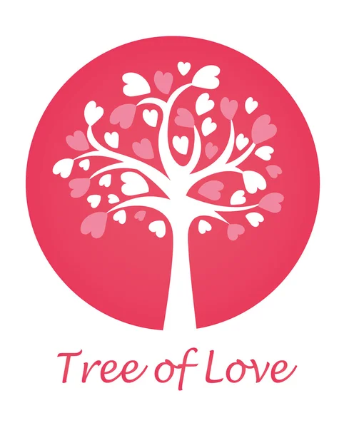 Дерево любові — стоковий вектор