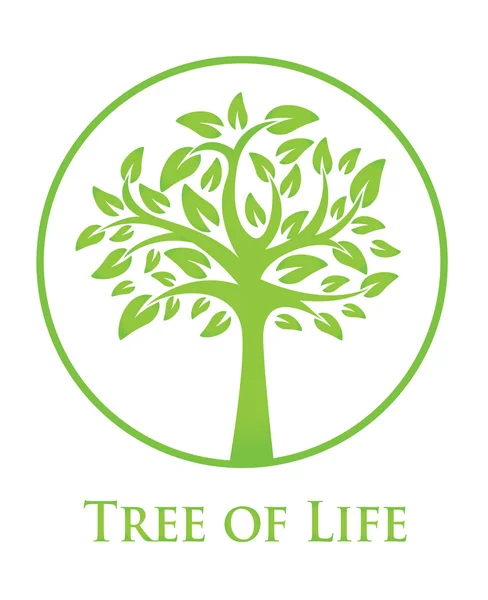 Symbool van de boom des levens Stockillustratie