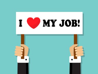 İşimi seviyorum.