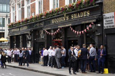 Londra pub dış Viw