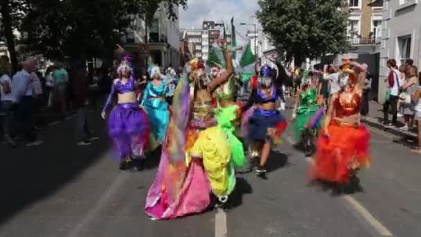 Notting Hill Carnival, 2016, London — Stockvideo