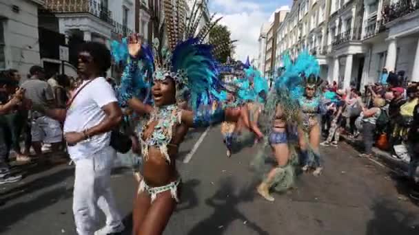 Notting Hill Carnival, 2016, London — Stock Video