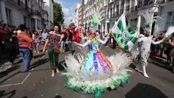 Notting Hill Carnival, 2016, London — Stockvideo