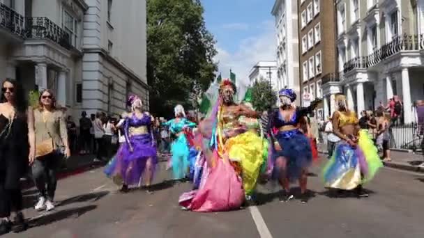 Notting Hill carnaval, 2016, Londen — Stockvideo