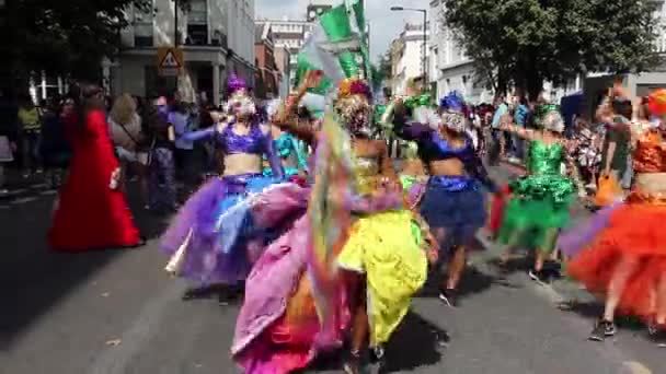 Notting Hill Carnival, 2016, Londra — Video Stock