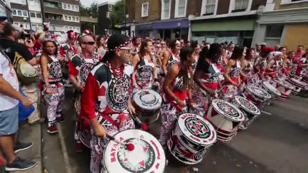 Notting Hill karnaval, 2016, Londra — Stok video