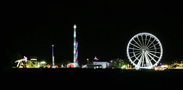 Hydepark w Winter Wonderland, Londyn — Zdjęcie stockowe