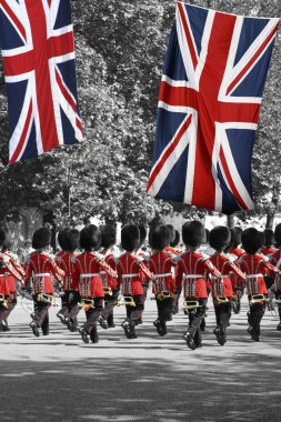 het queen's verjaardag parade