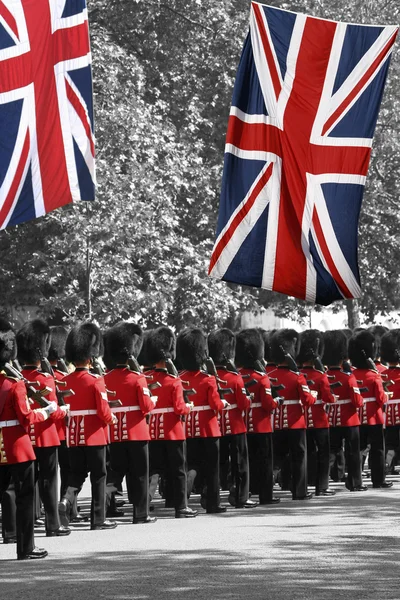 Het queen's verjaardag parade — Stok fotoğraf