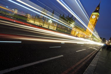 Palace of westminster, gece