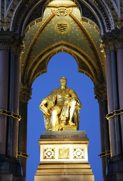 Albert memorial w hyde park — Zdjęcie stockowe