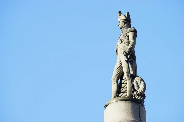 Nelson statue — Stock Photo, Image