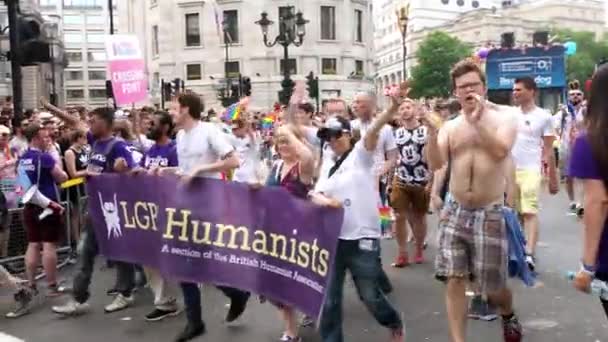 2015, London Pride — Vídeos de Stock