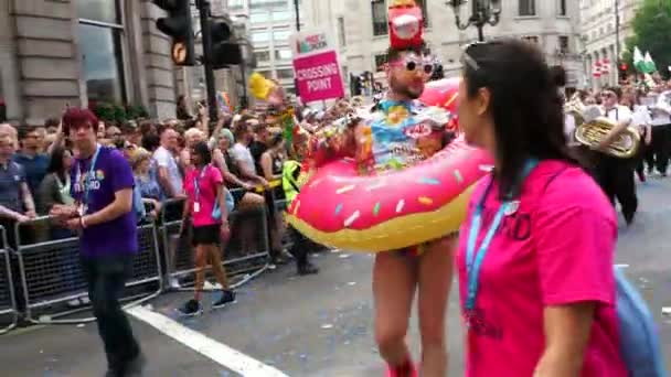 2015, London Pride — Vídeo de stock