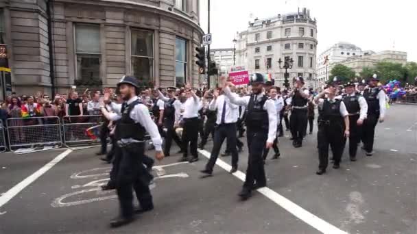 2015, Лондон Pride — стоковое видео