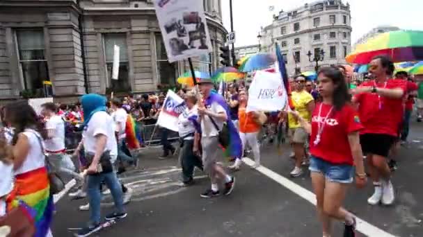 2015, London Pride — Stok video