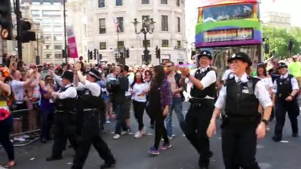 2015, London Pride — Stock Video